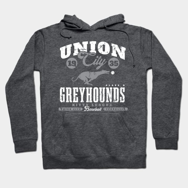 Union City Greyhounds Baseball Hoodie by MindsparkCreative